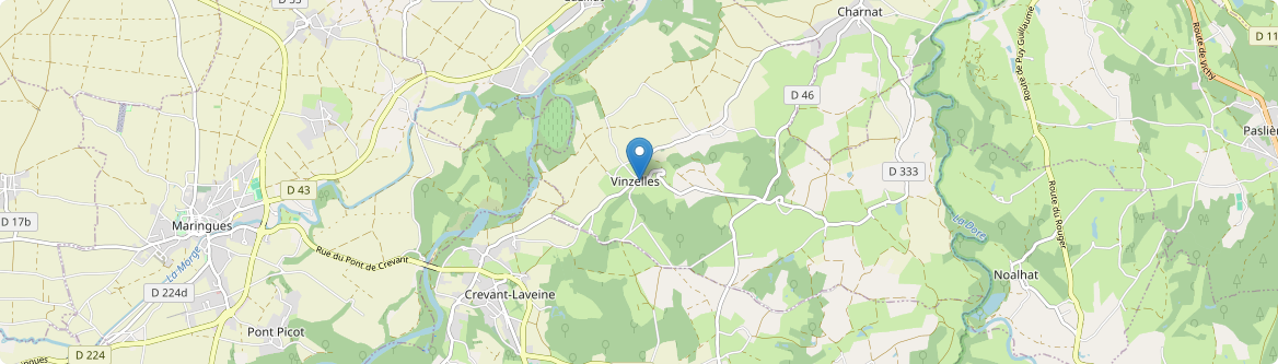 Vinzelles - Carte