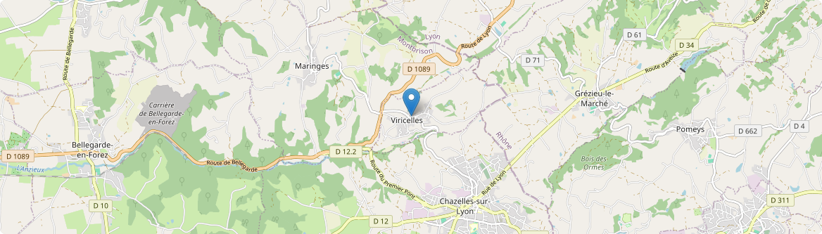 Viricelles - Carte