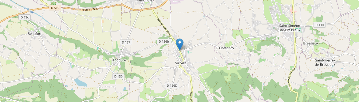 Viriville - Carte