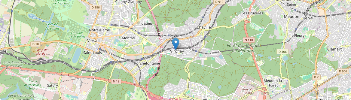 Viroflay - Carte