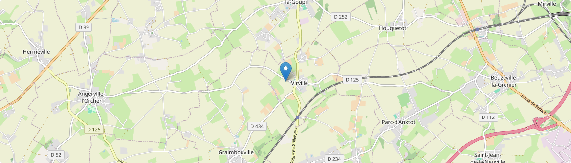 Virville - Carte