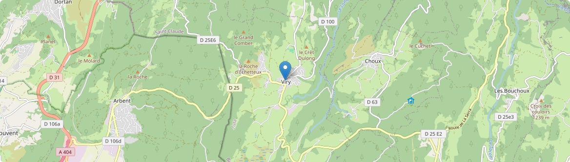 Viry - Carte