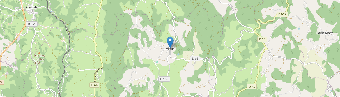 Vitrac - Carte