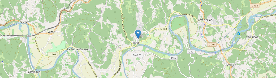 Vitrac - Carte