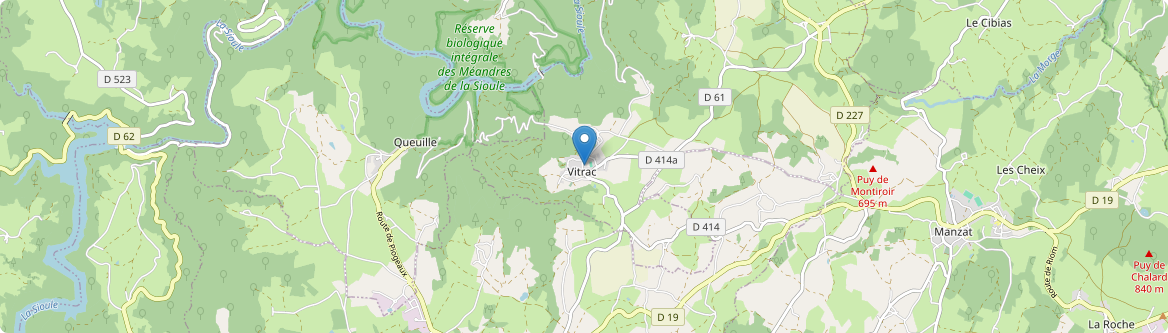 Vitrac - Carte