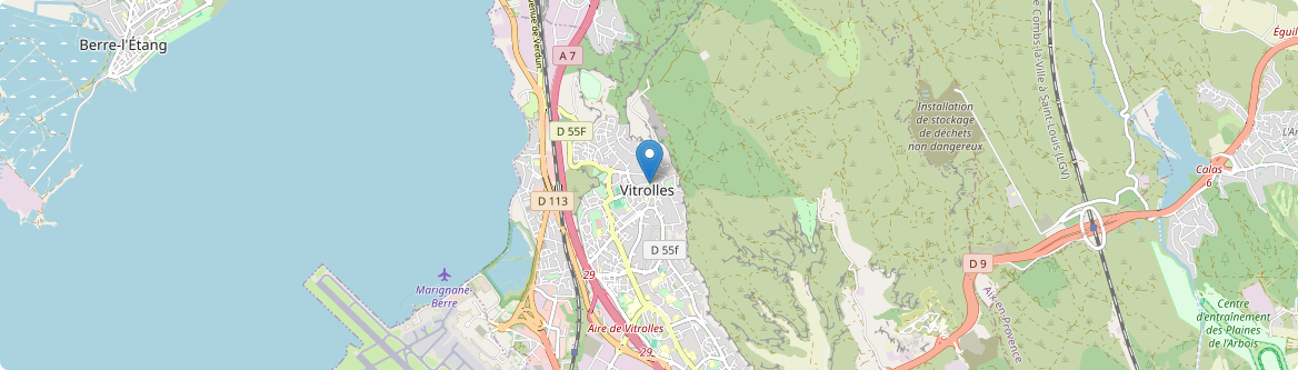 Vitrolles - Carte