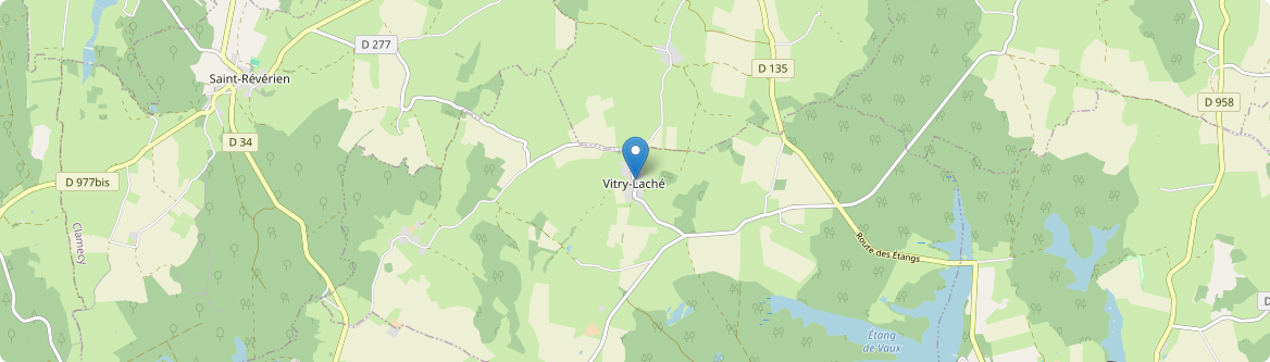 Vitry-Laché - Carte