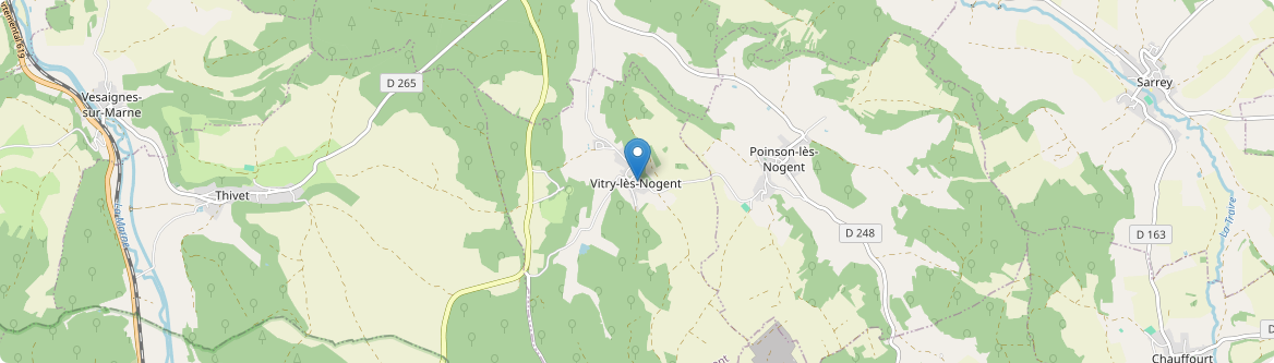 Vitry-lès-Nogent - Carte