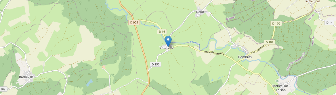 Vittarville - Carte