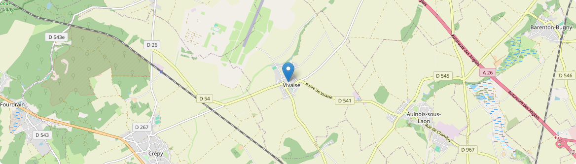 Vivaise - Carte