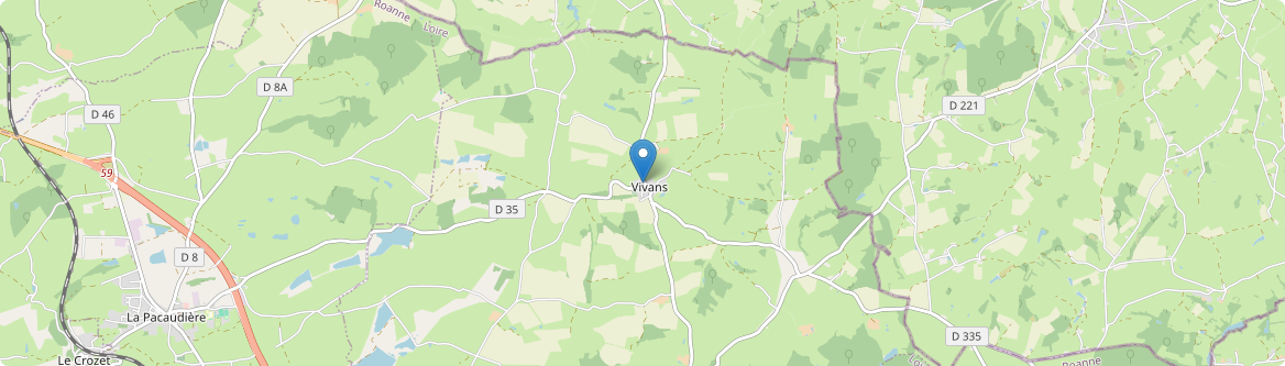 Vivans - Carte