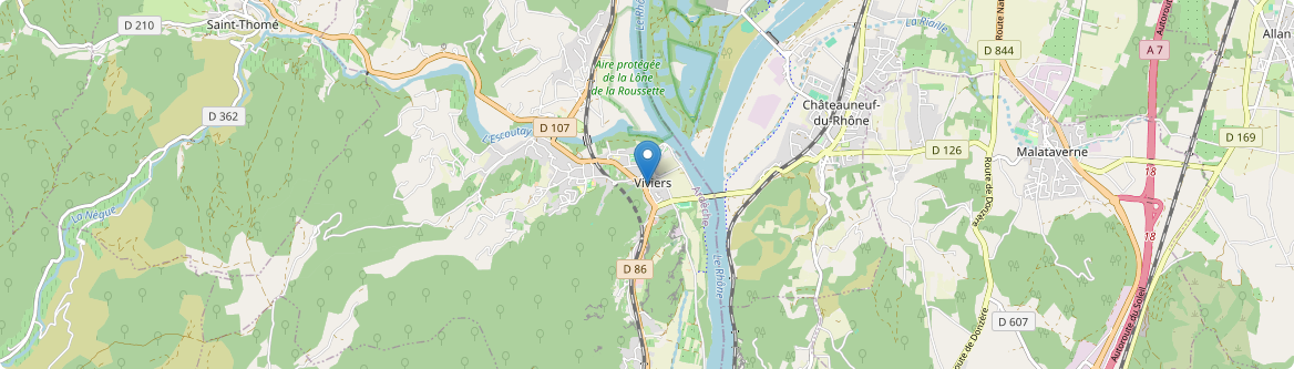 Viviers - Carte