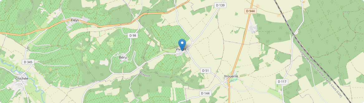 Viviers - Carte