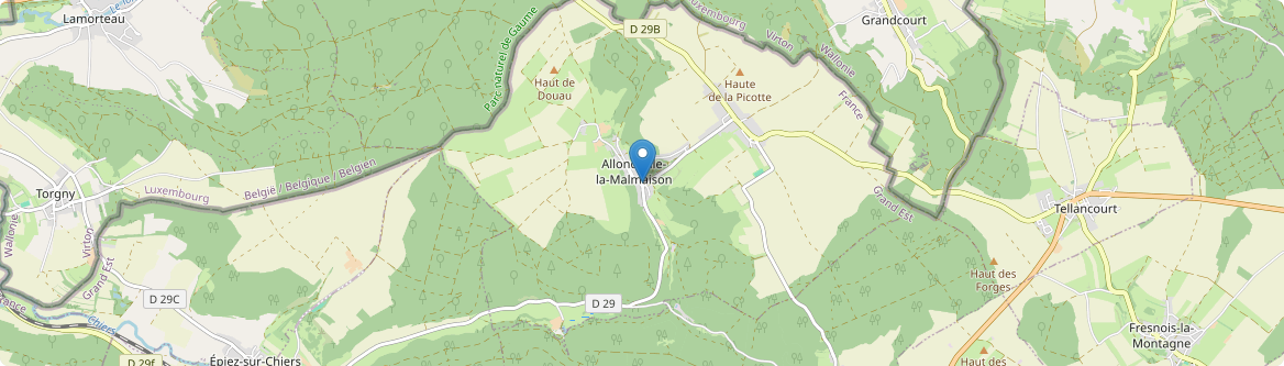 Viviers-sur-Chiers - Carte