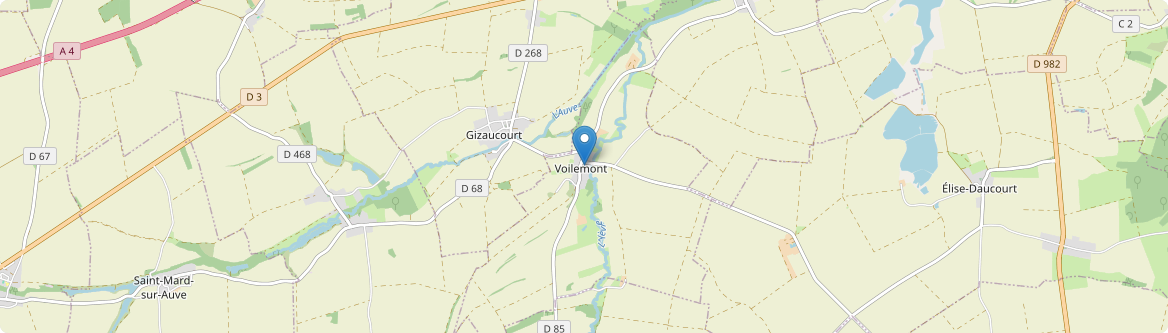 Voilemont - Carte