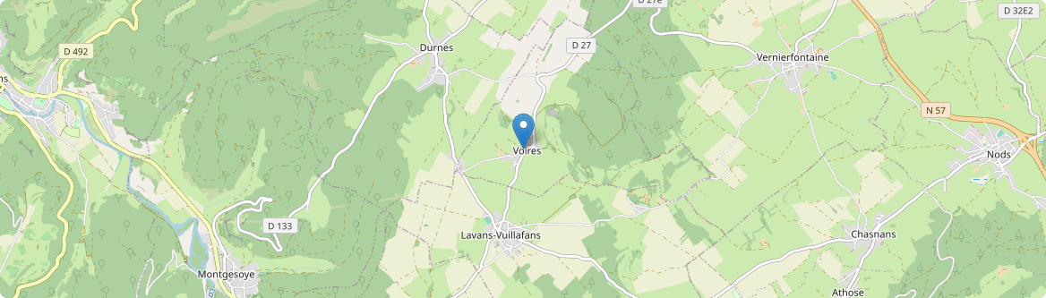Voires - Carte