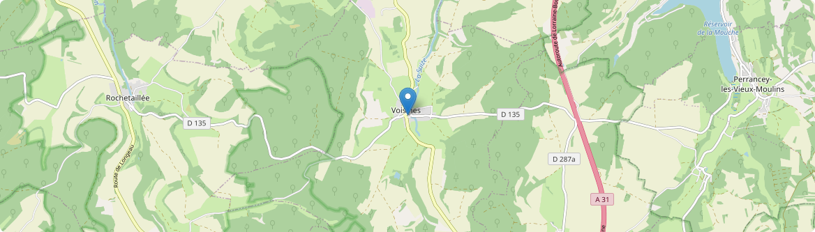 Voisines - Carte