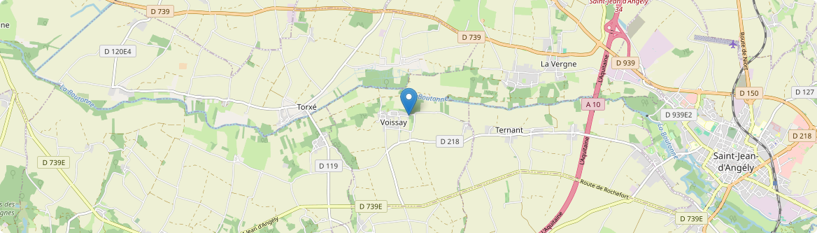 Voissay - Carte