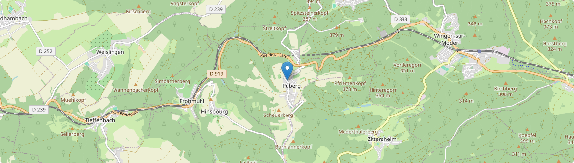 Volksberg - Carte