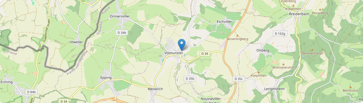 Volmunster - Carte