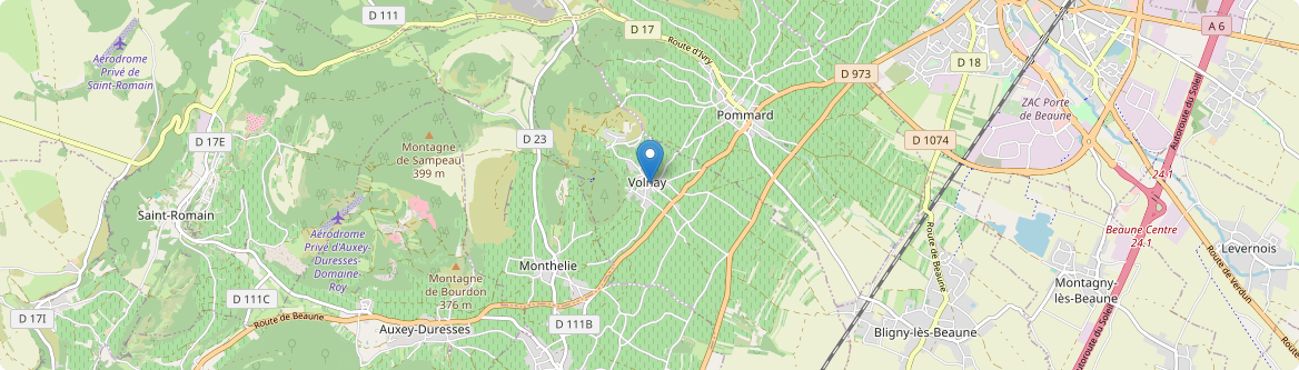 Volnay - Carte