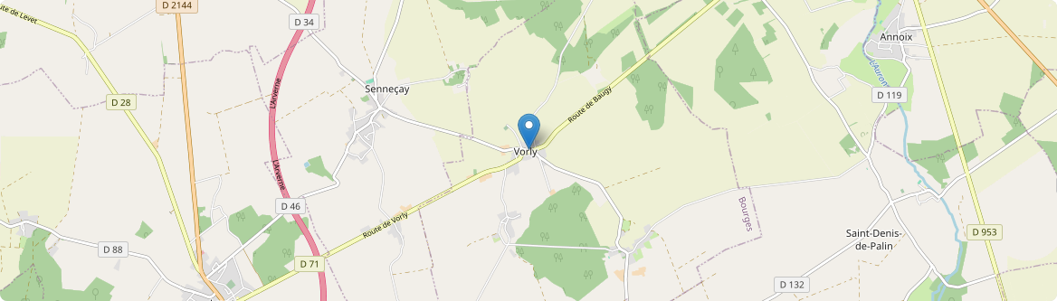 Vorly - Carte