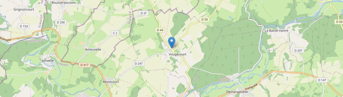 Vougécourt - Carte