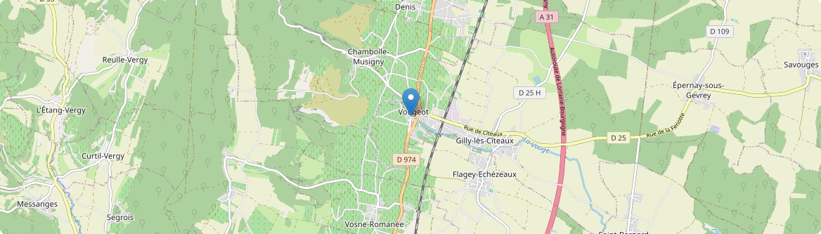 Vougeot - Carte