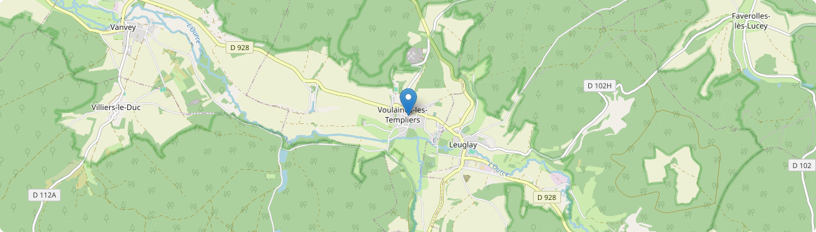 Voulaines-les-Templiers - Carte