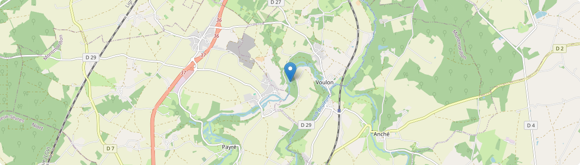 Voulon - Carte
