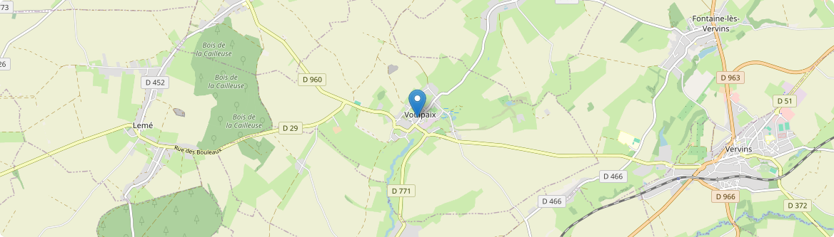 Voulpaix - Carte