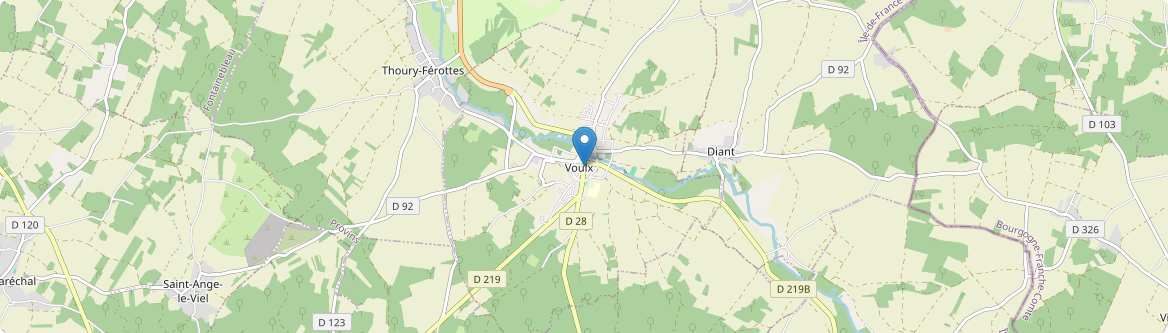 Voulx - Carte