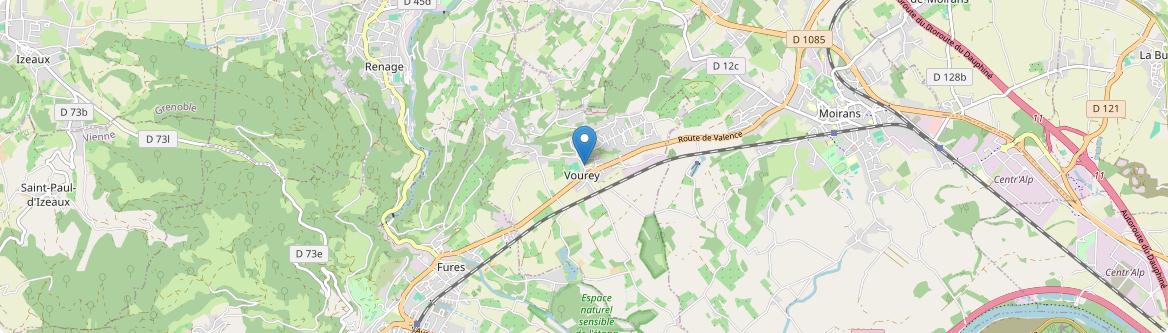 Vourey - Carte