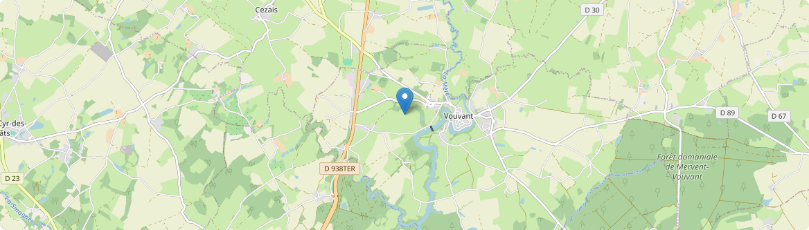 Vouvant - Carte
