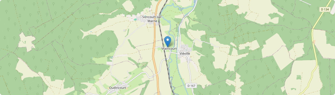 Vraincourt - Carte
