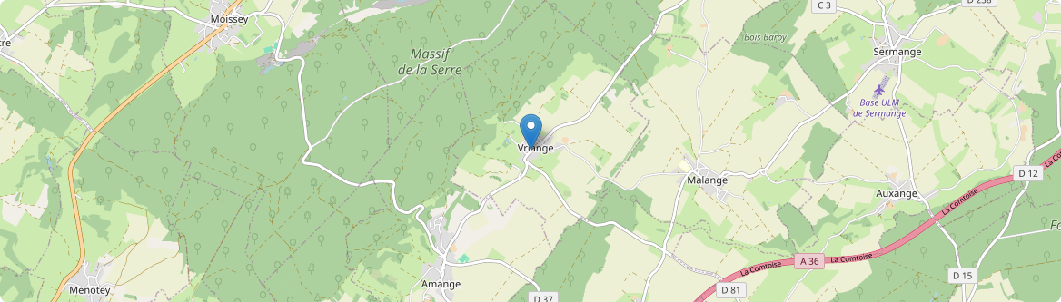 Vriange - Carte