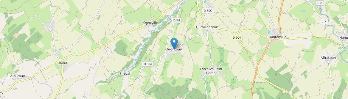 Vroncourt - Carte