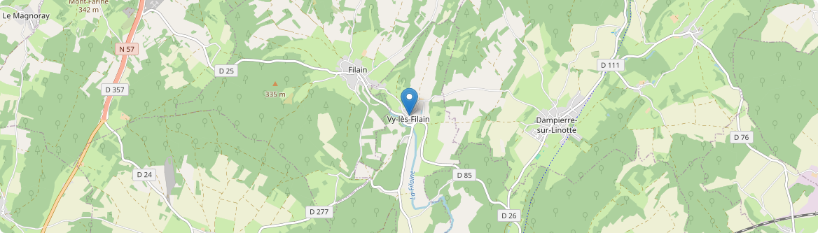 Vy-lès-Filain - Carte