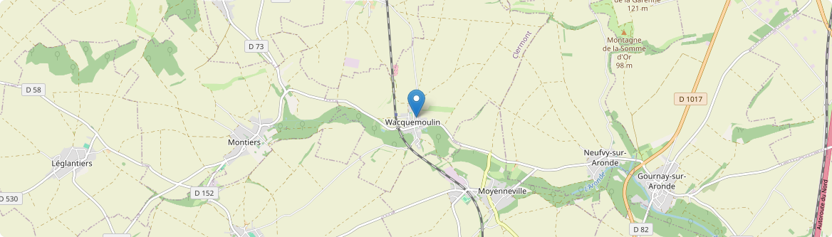 Wacquemoulin - Carte
