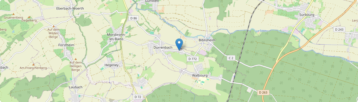 Walbourg - Carte