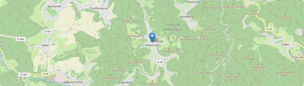 Walscheid - Carte