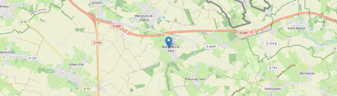Wargnies-le-Petit - Carte