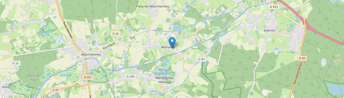 Warlaing - Carte