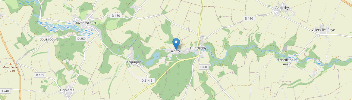 Warsy - Carte