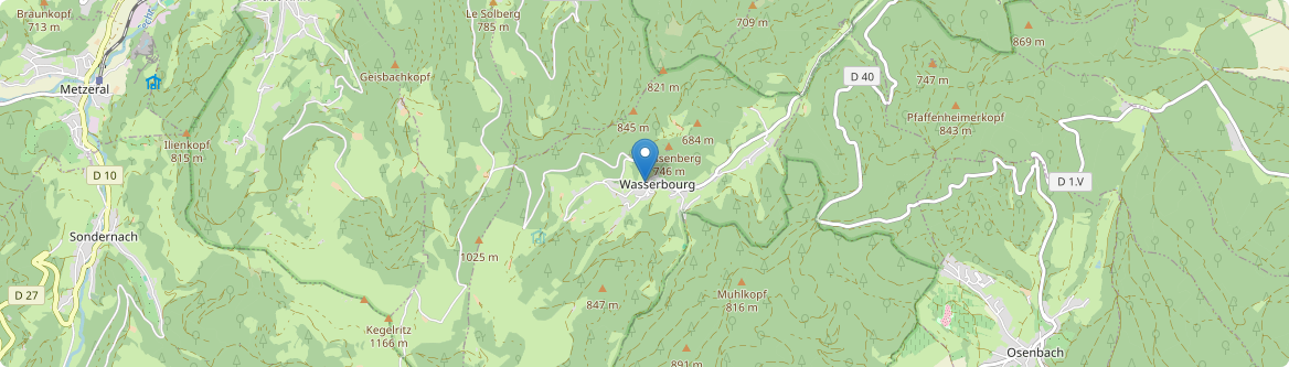 Wasserbourg - Carte