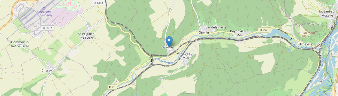 Waville - Carte