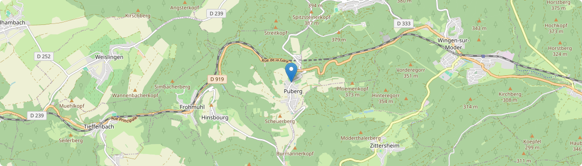 Weislingen - Carte