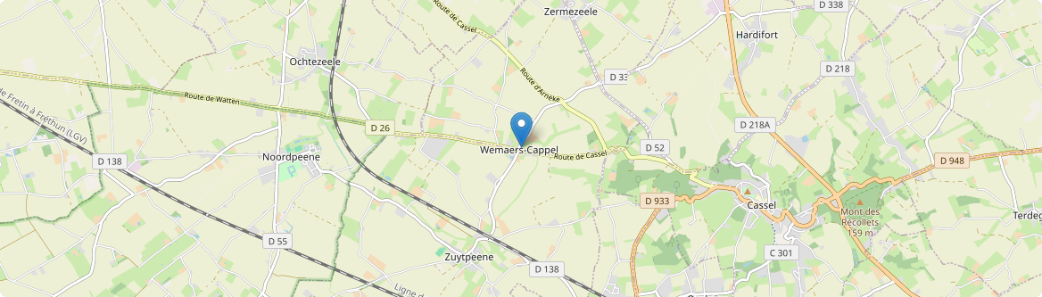 Wemaers-Cappel - Carte