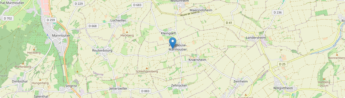 Westhouse-Marmoutier - Carte