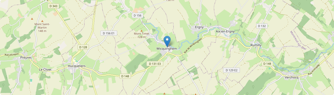 Wicquinghem - Carte